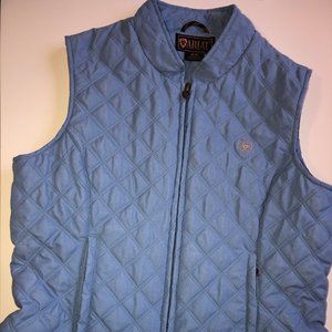 ARIAT blue riding vest